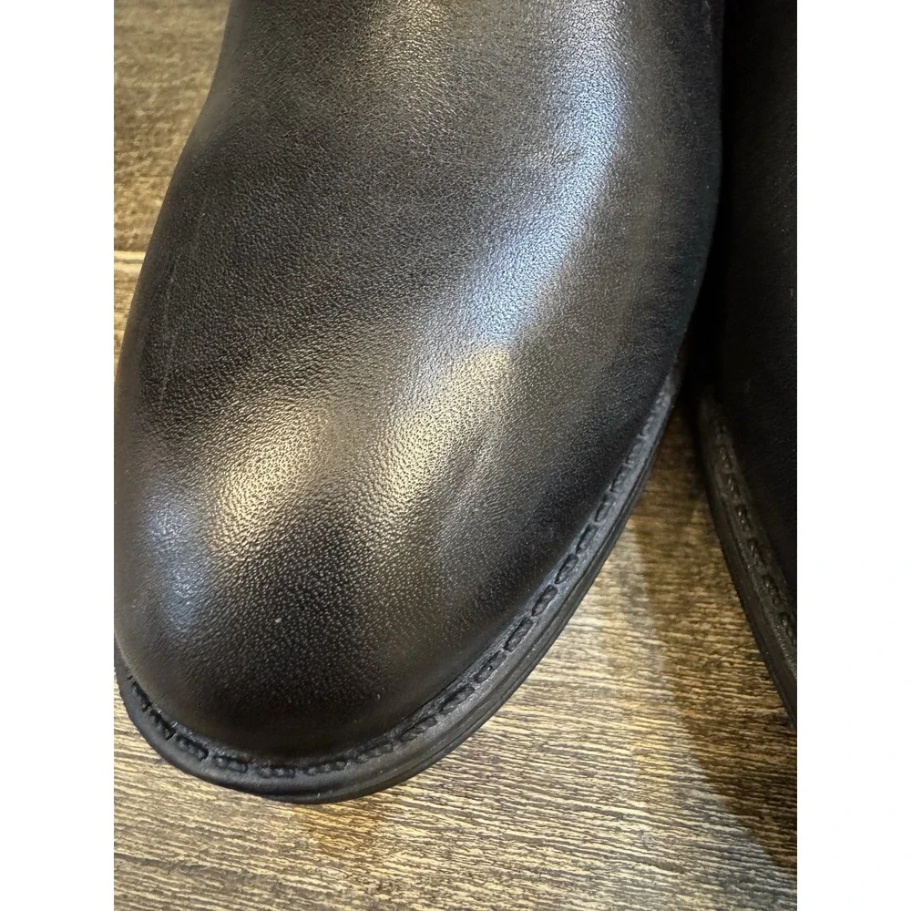 Sam Edelman Pam Womens Zipper Ribbed Knit Over-The-Knee Boots Black Size‎ 7.5!